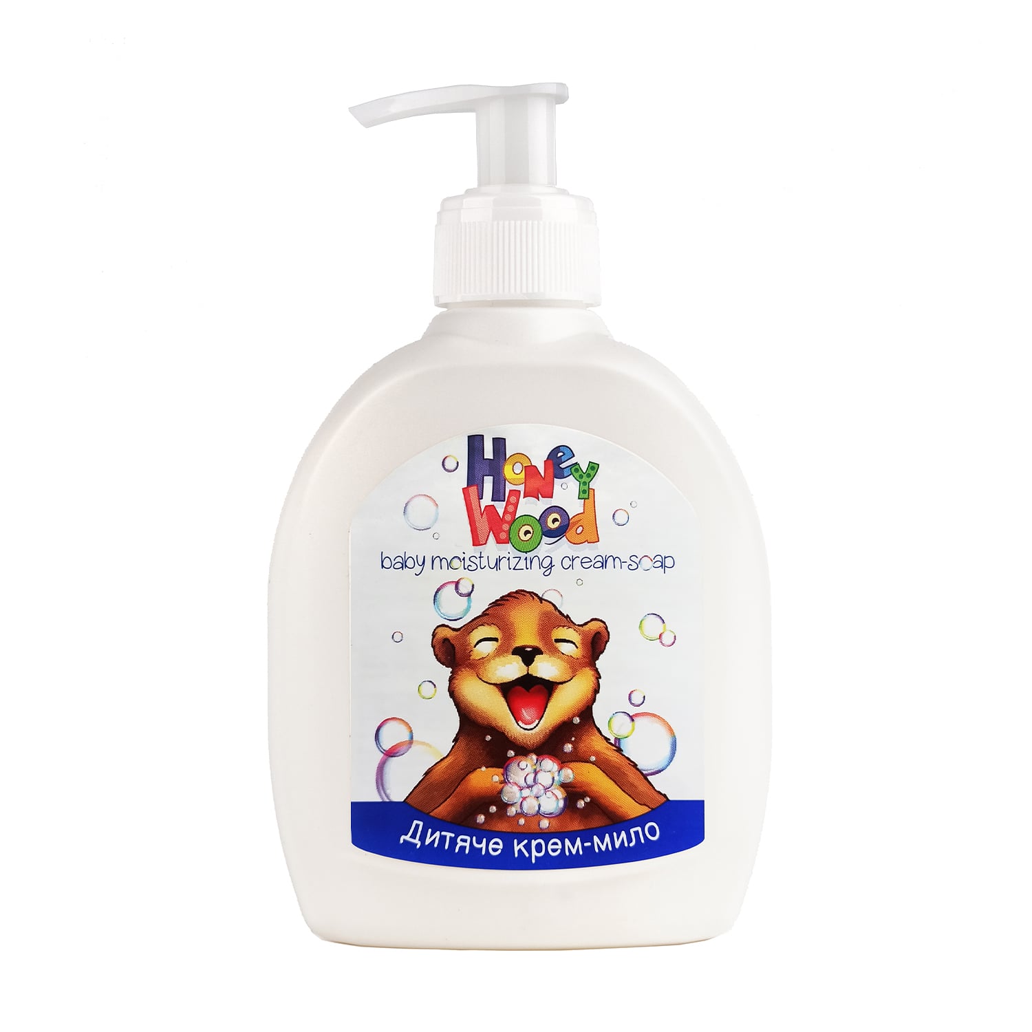 Дитяче зволожувальне крем-мило Honeywood Baby Moisturizing Cream-Soap, 300 мл